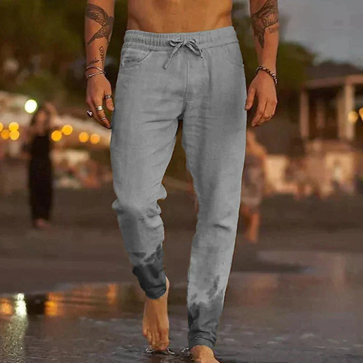 Pantalones de lino para hombre