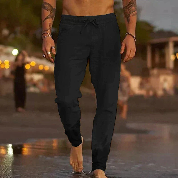 Pantalones de lino para hombre