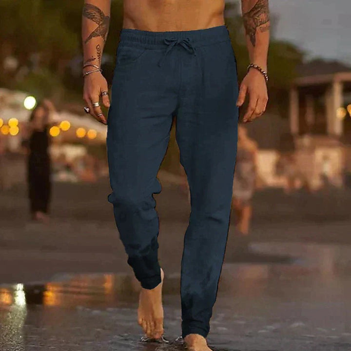 Pantalones de lino para hombre