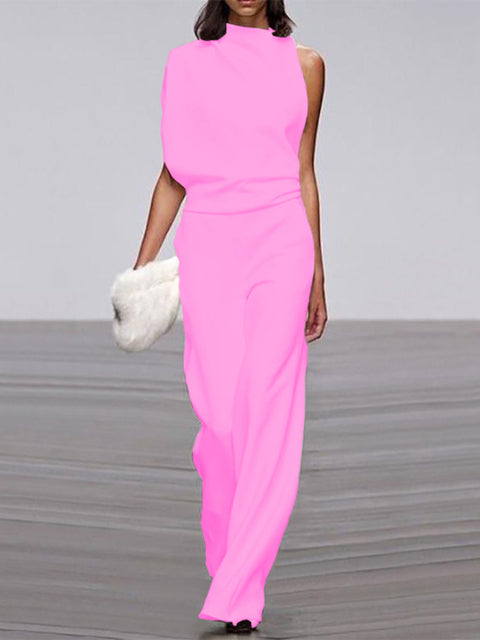 Mono sin mangas con espalda abierta