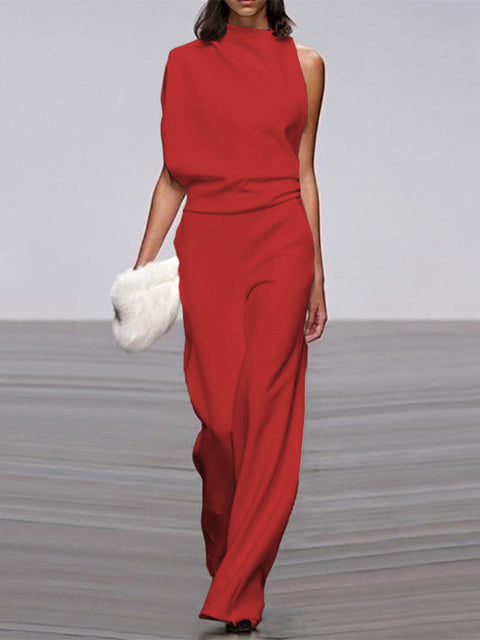 Mono sin mangas con espalda abierta