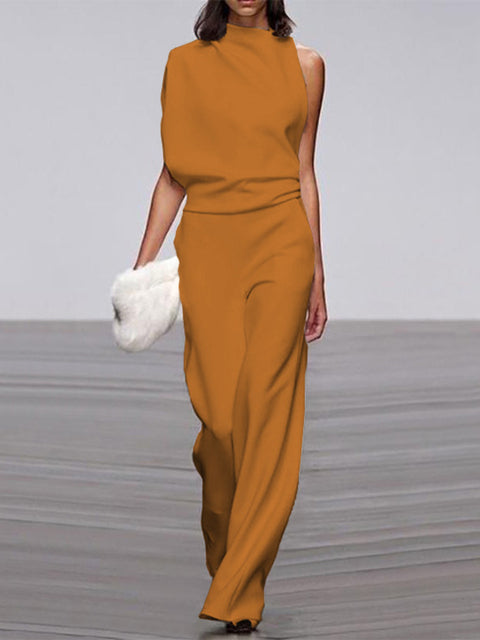 Mono sin mangas con espalda abierta