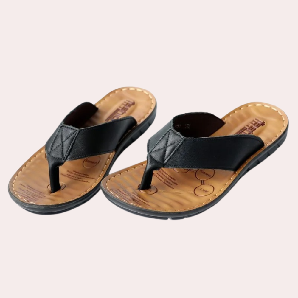 Zapatillas casual de piel para hombre