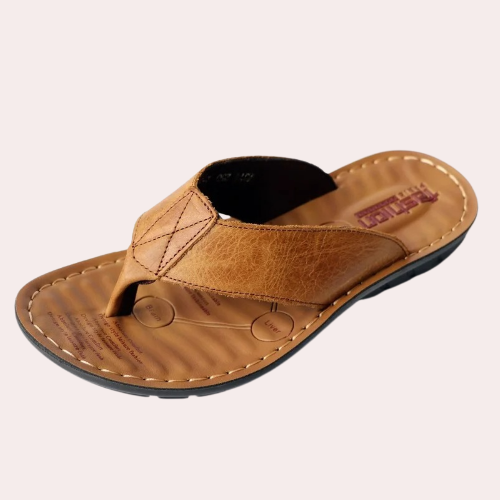 Zapatillas casual de piel para hombre