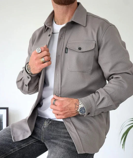 Camisa de manga larga para hombre