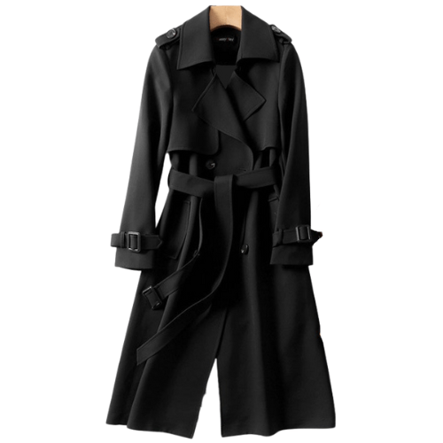 Trenca de moda vintage para mujer