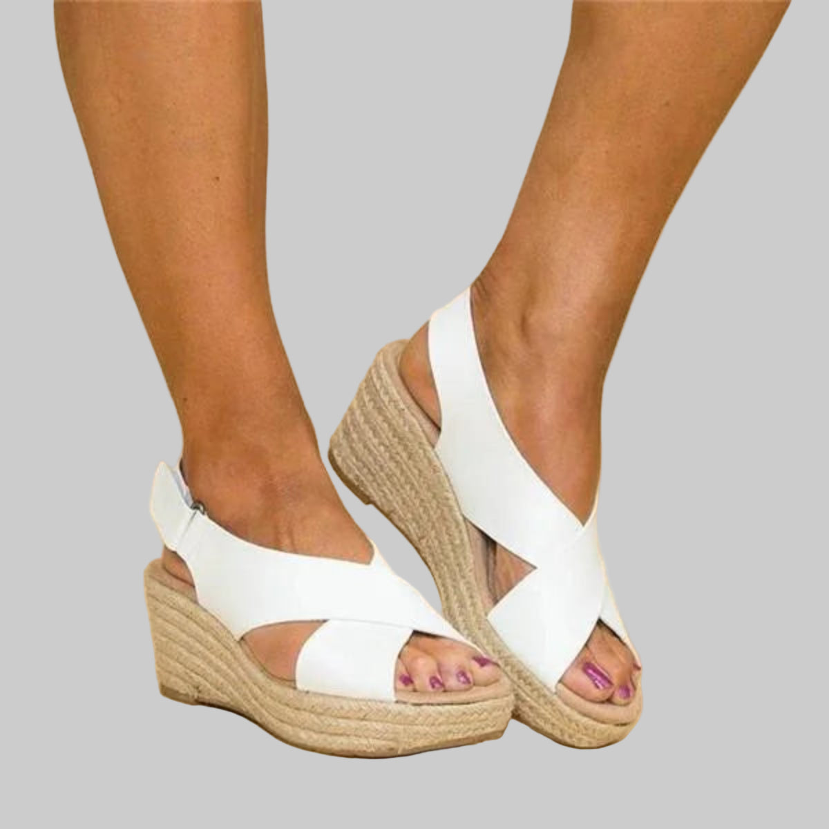 Alpargatas de cuña para mujer