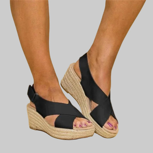 Alpargatas de cuña para mujer