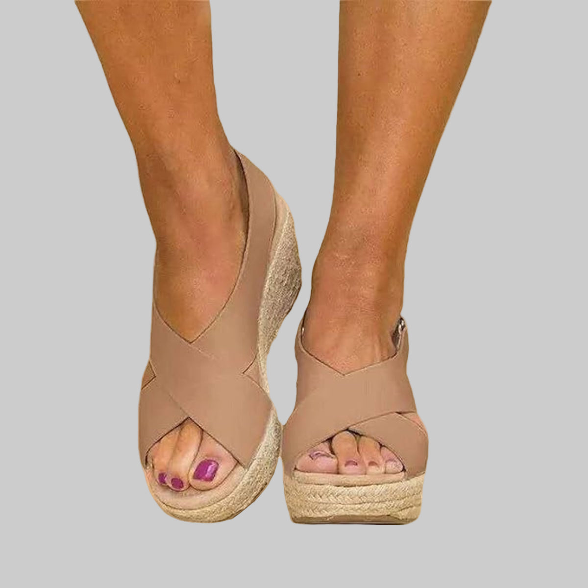 Alpargatas de cuña para mujer
