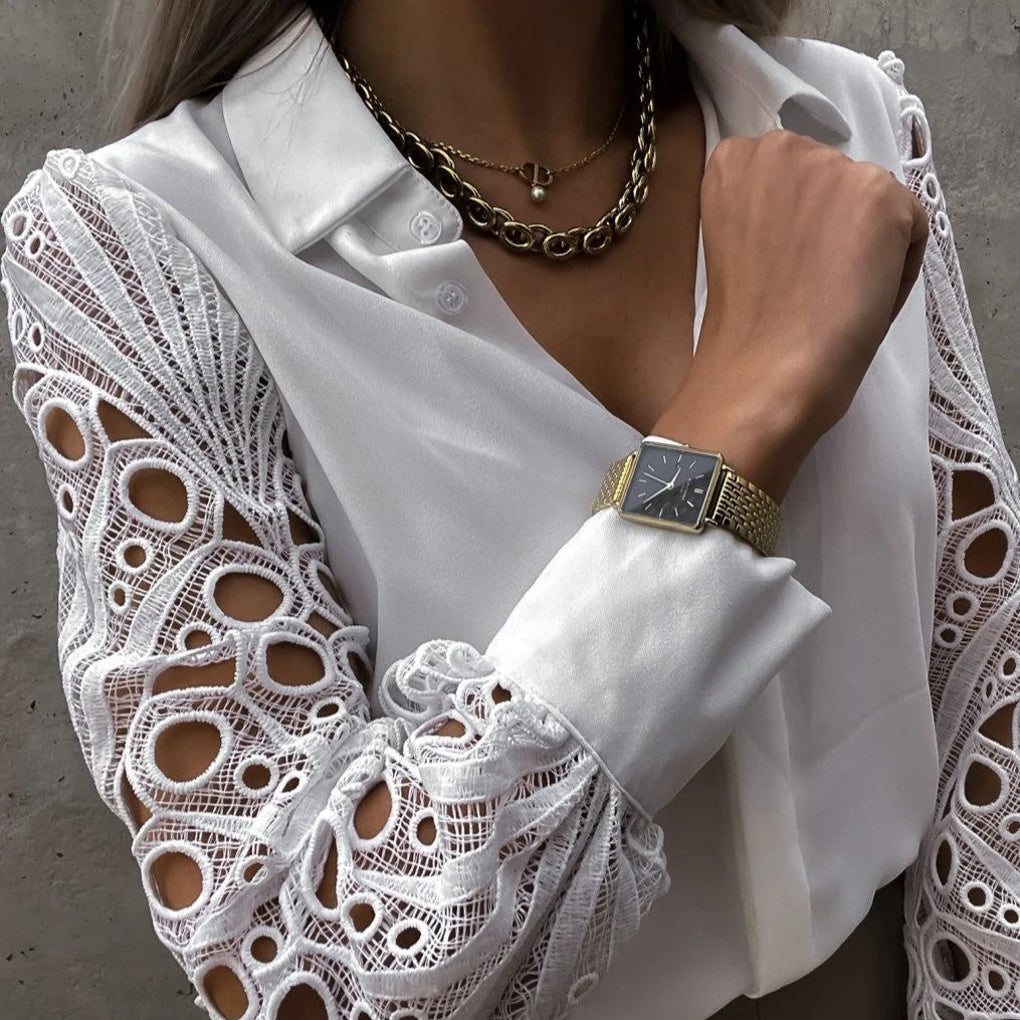 Blusa informal elegante para mujer