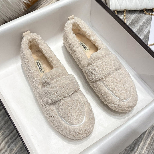 Zapatillas de felpa para mujer