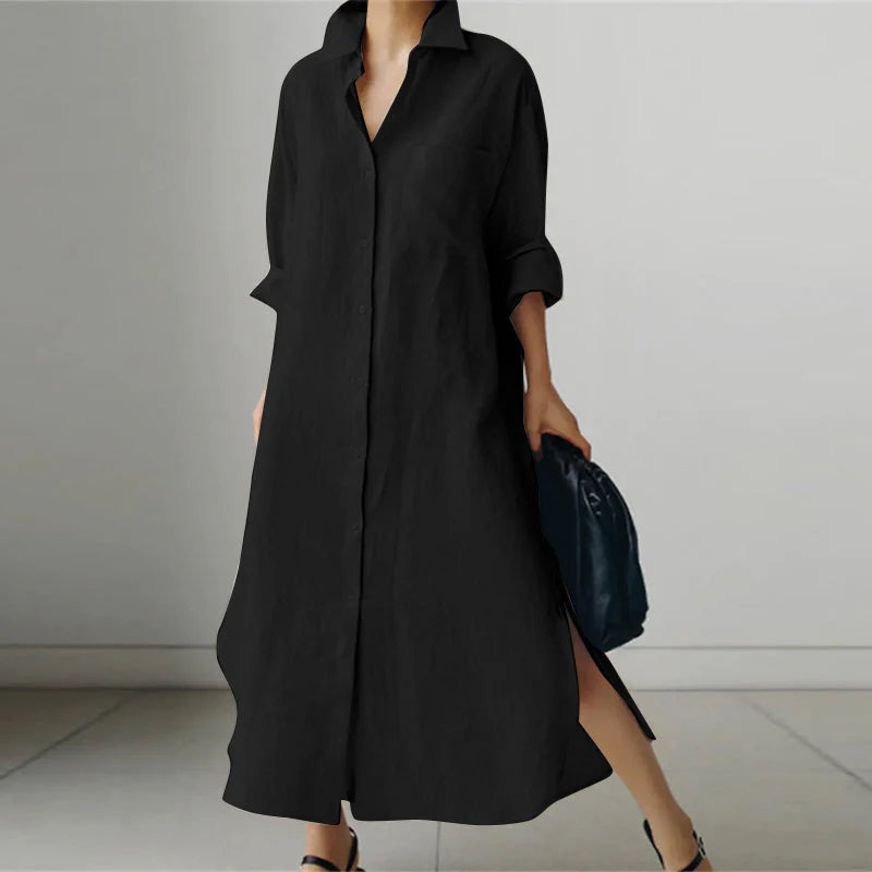 Vestido largo elegante de verano para mujer