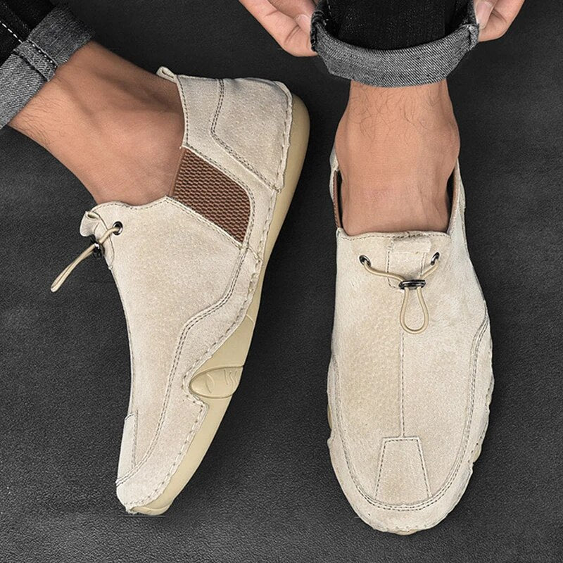 Zapatos ortopédicos de corte bajo para hombre