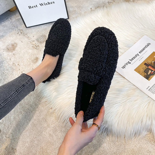 Zapatillas de felpa para mujer
