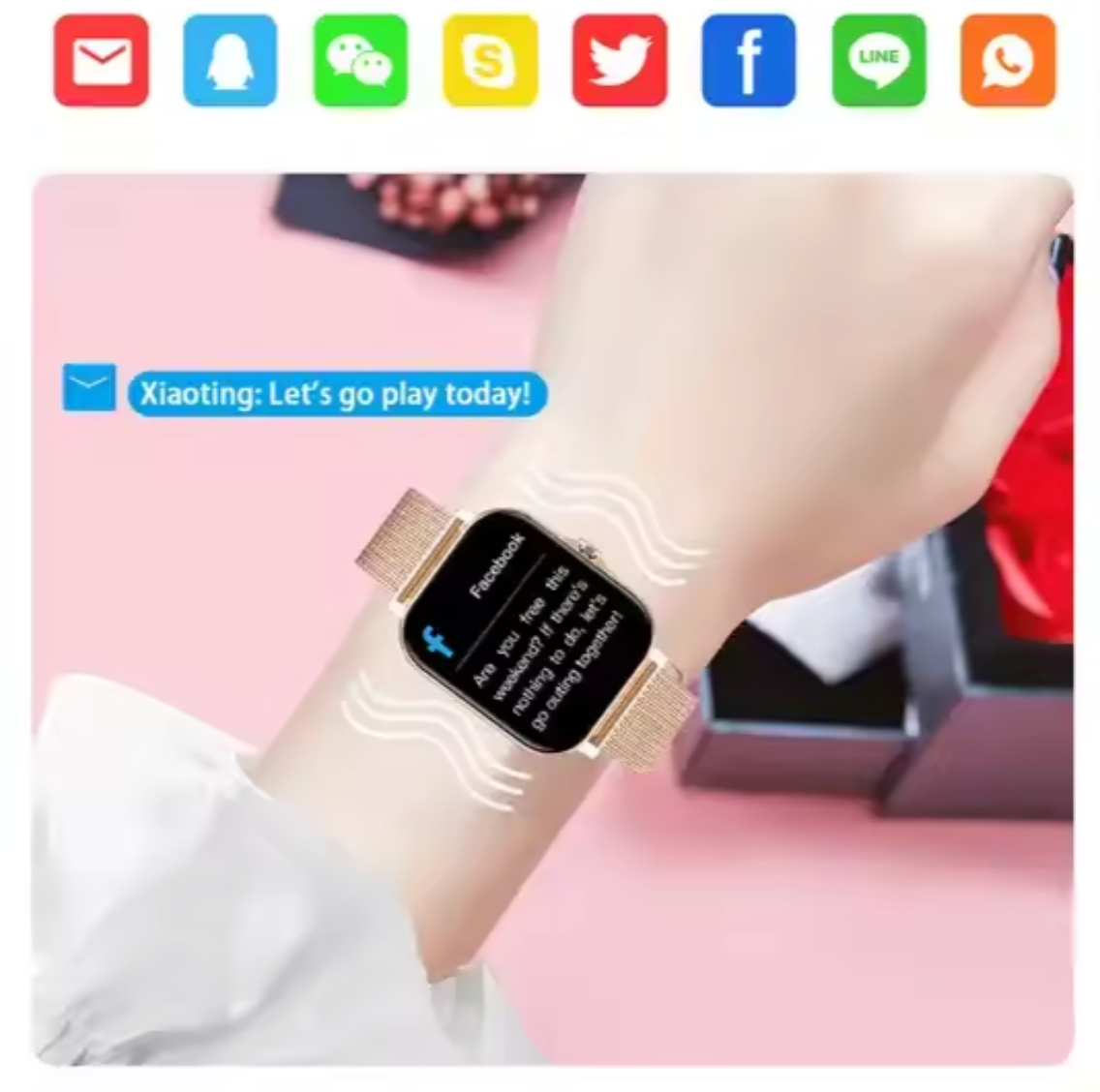 Smartwatch para mujer