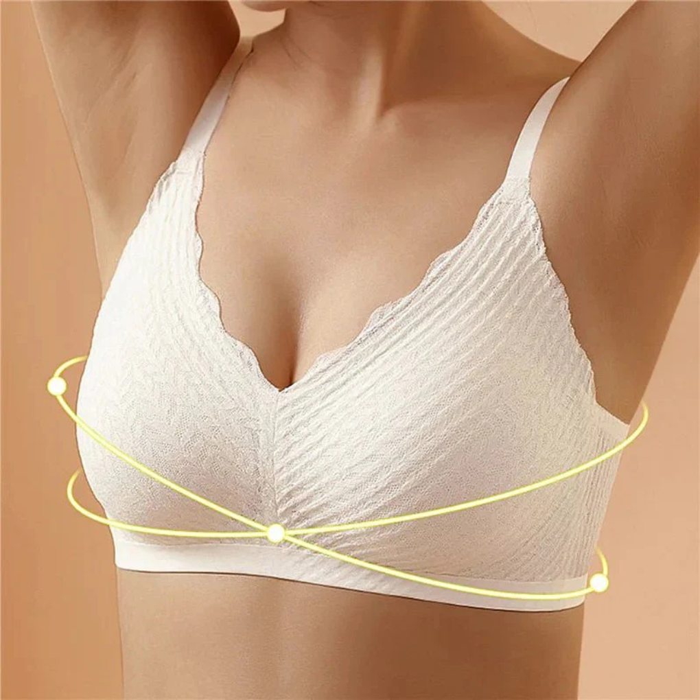 Bralette de encaje sin aros