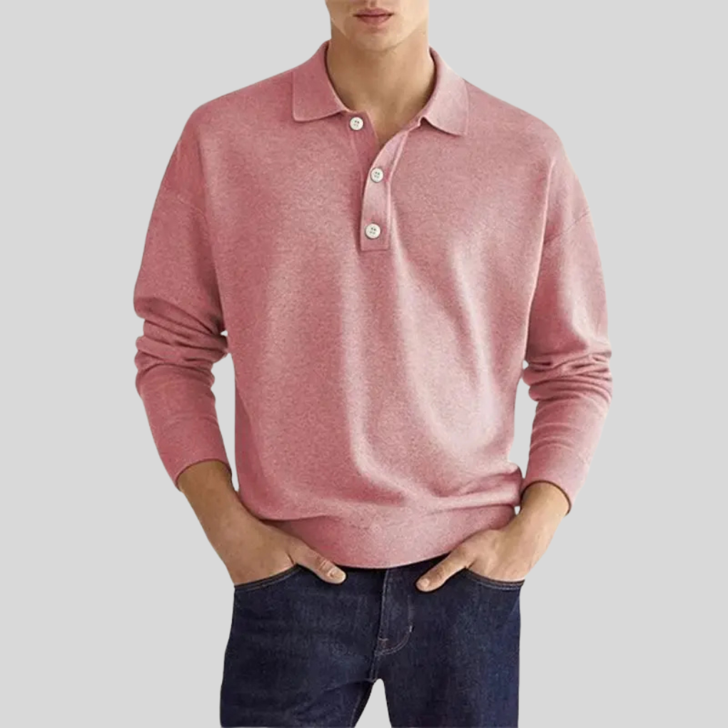Polo de algodón para hombre