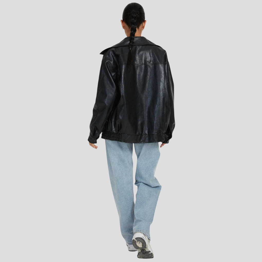 Chaqueta de corte holgado para mujer