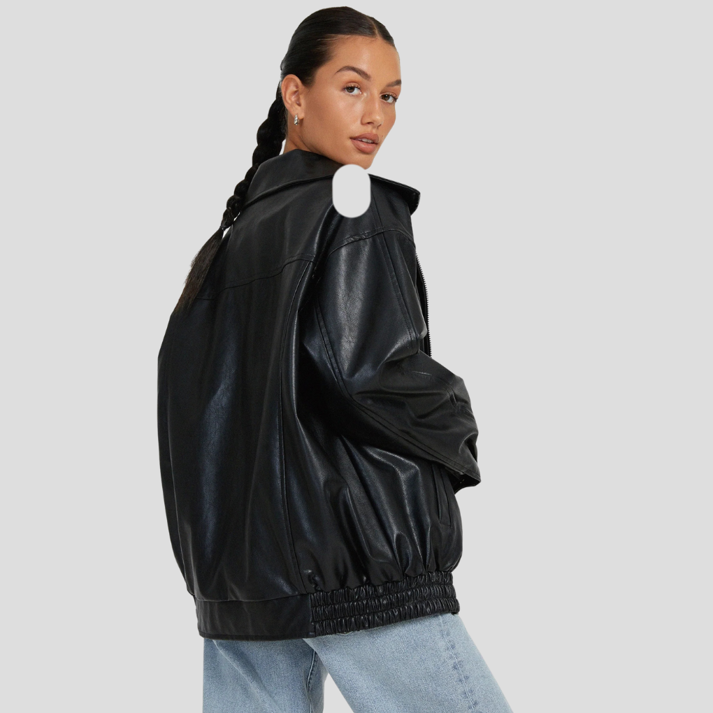 Chaqueta de corte holgado para mujer