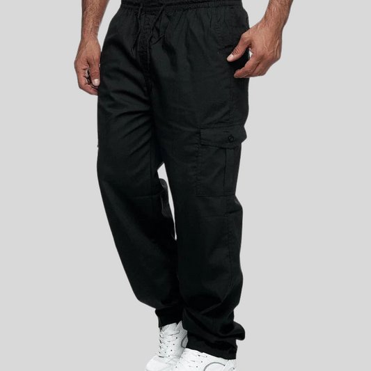 Pantalones de exterior para hombre con diseño multibolsillos