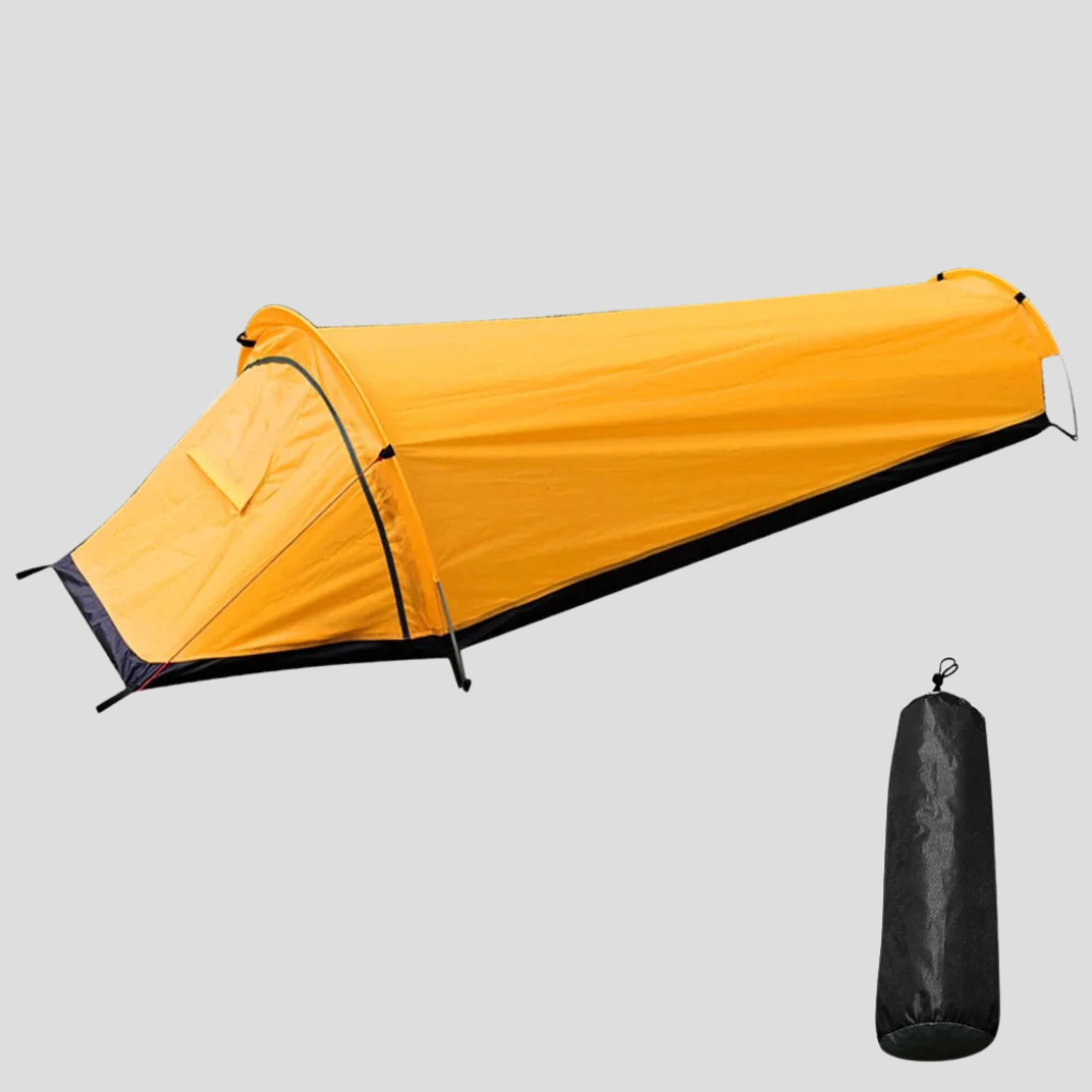 Tienda de campaña compacta e impermeable