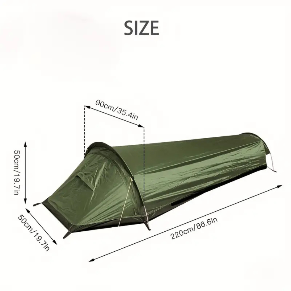 Tienda de campaña compacta e impermeable