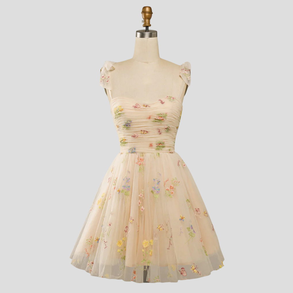 Vestido de fiesta de tul para mujer