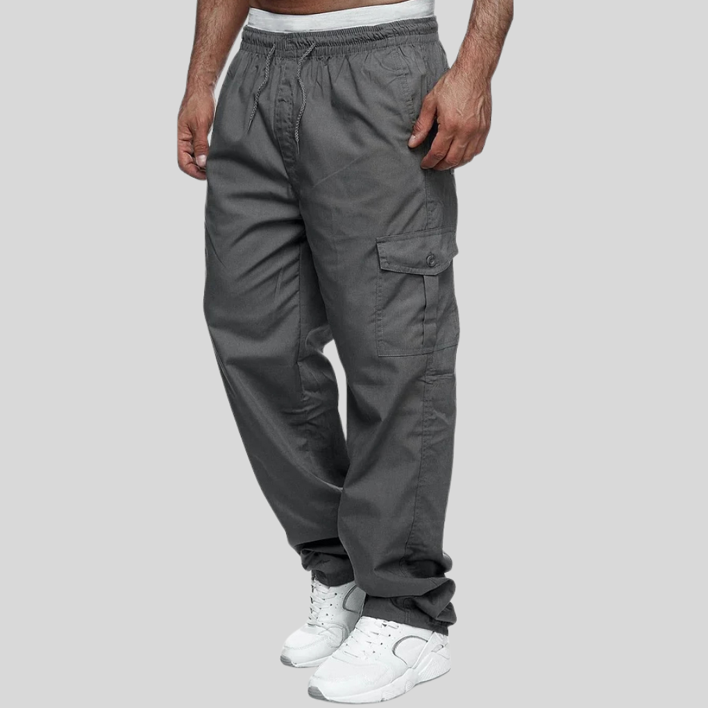 Pantalones de exterior para hombre con diseño multibolsillos