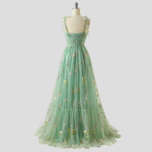 Vestido de fiesta de tul para mujer
