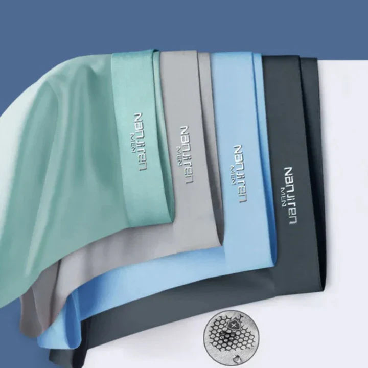 Calzoncillos transpirables de 4 piezas para hombre