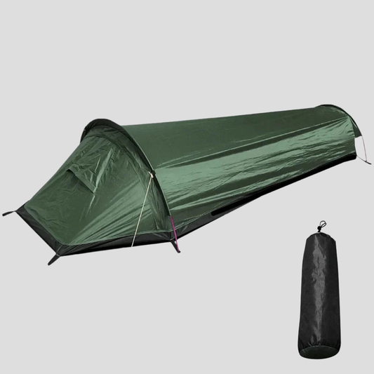 Tienda de campaña compacta e impermeable