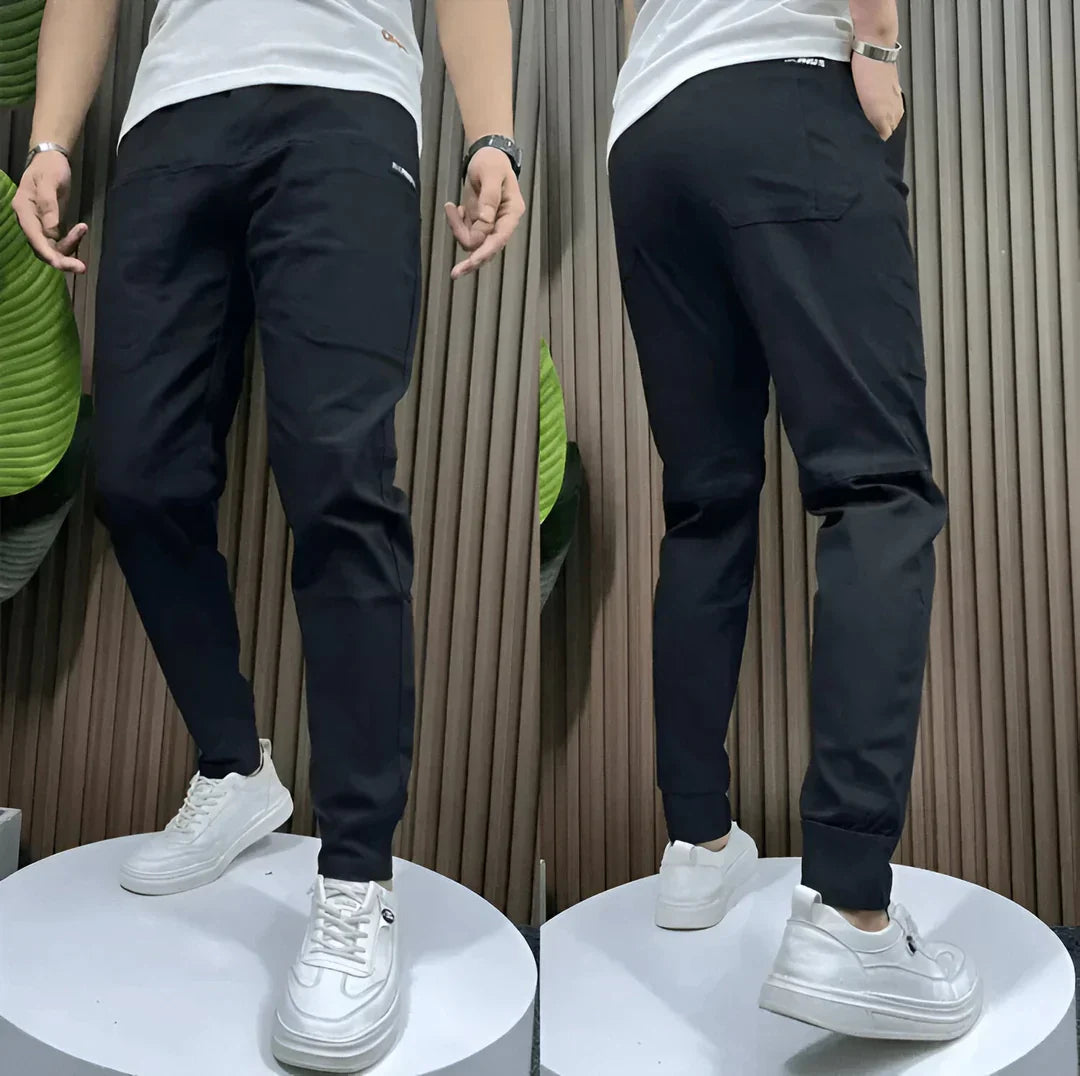 Pantalones cargo elásticos
