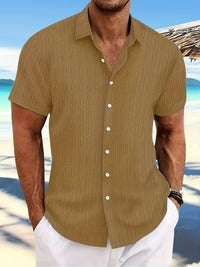 Camisa de verano de manga corta para hombre