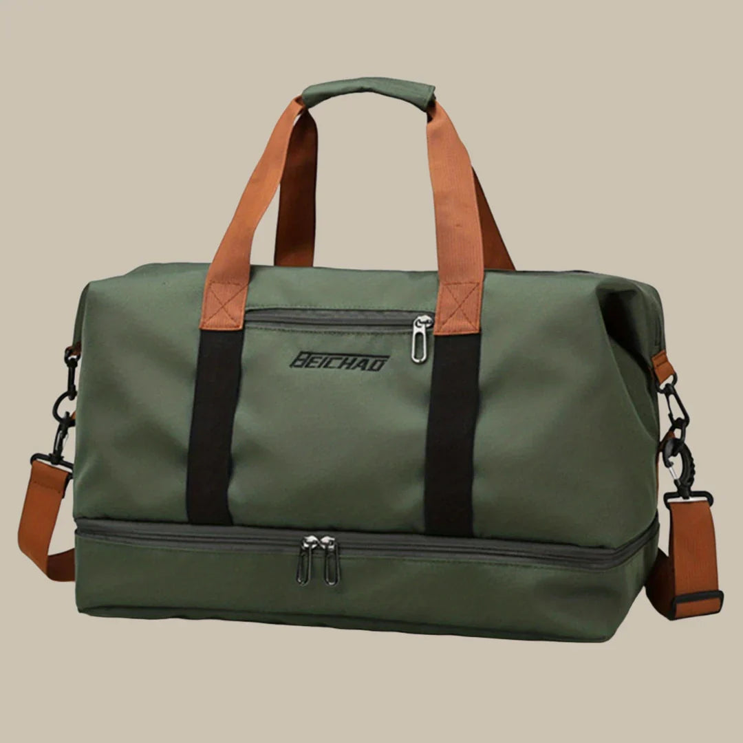 Bolsa de viaje para hombre, espaciosa y elegante