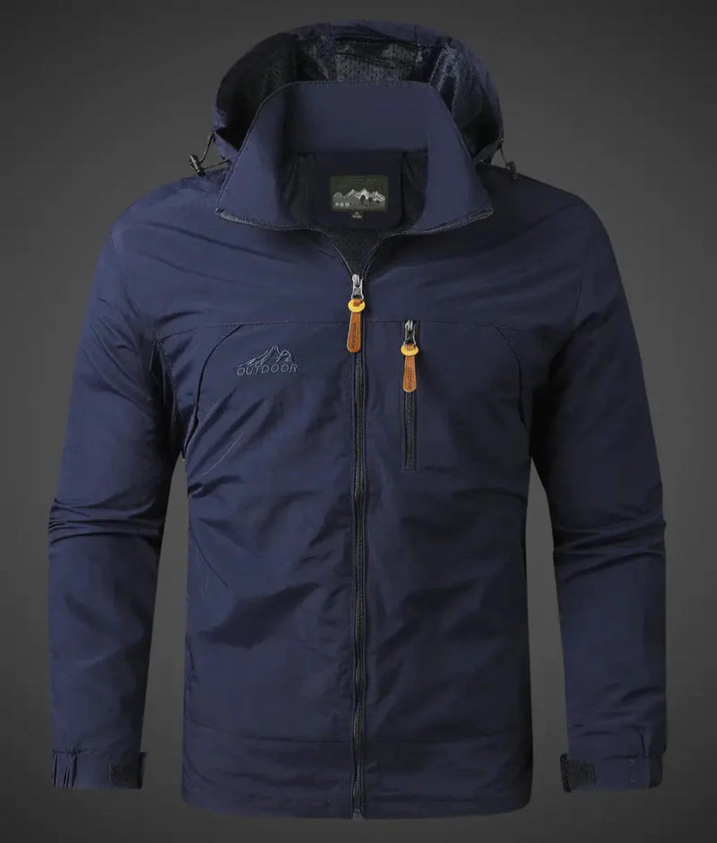 Chaqueta de exterior para hombre: una prenda práctica y resistente a las inclemencias del tiempo para cualquier aventura.