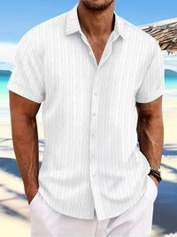 Camisa de verano de manga corta para hombre