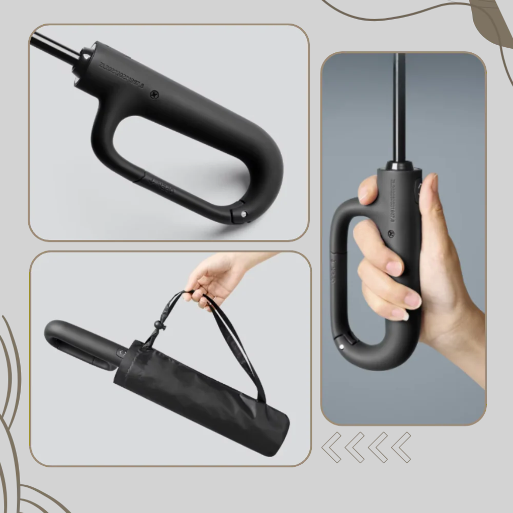 Paraguas con bloqueo automático: diseño confiable y resistente a la intemperie