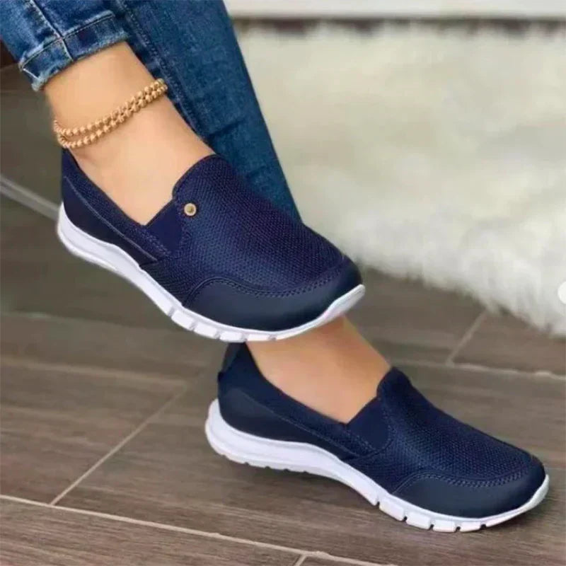 Zapatillas Ortopédicas Slip-on para Mujeres con Diabetes