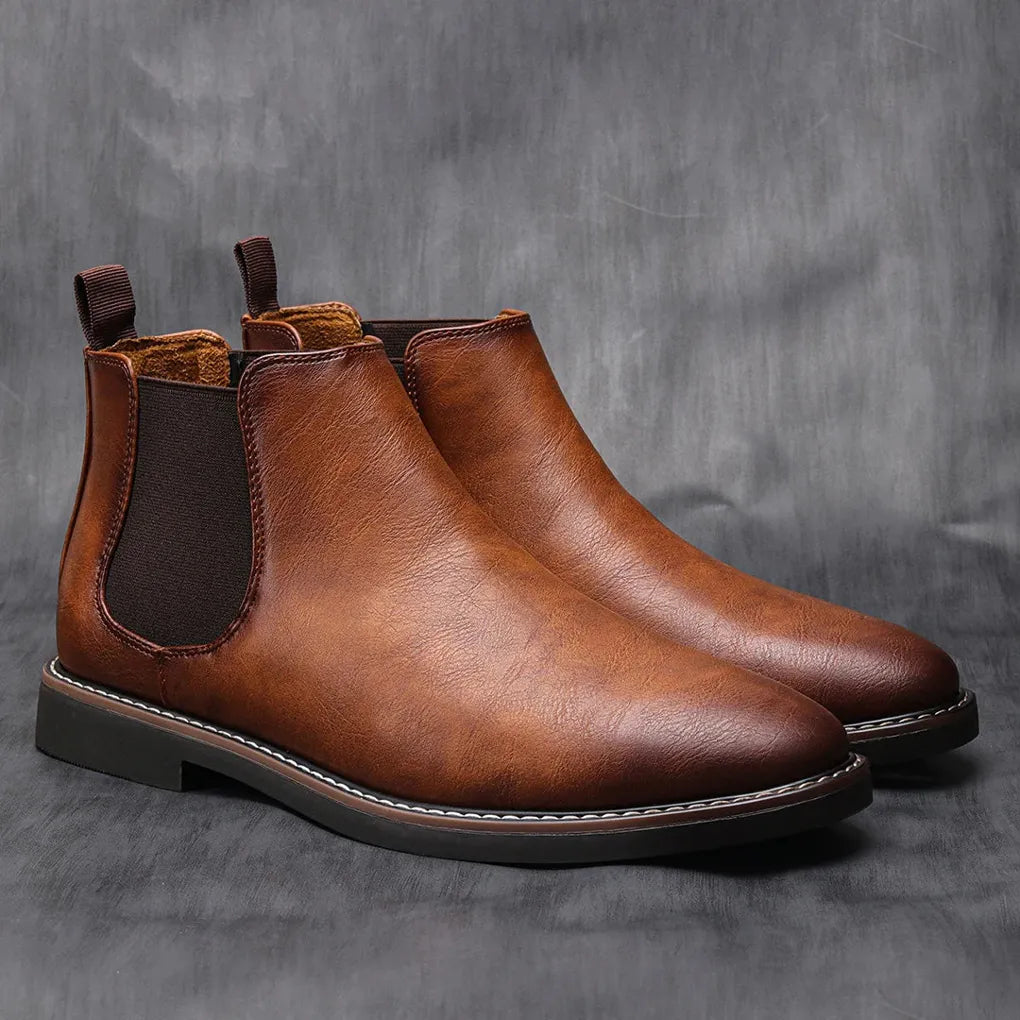 Botas Chelsea para hombre: estilo clásico hasta el tobillo para un uso versátil