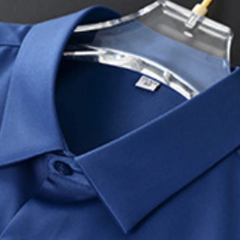Camisa para Hombre sin Arrugas y sin Necesidad de Planchar: Estilo Impecable con Mínimo Esfuerzo