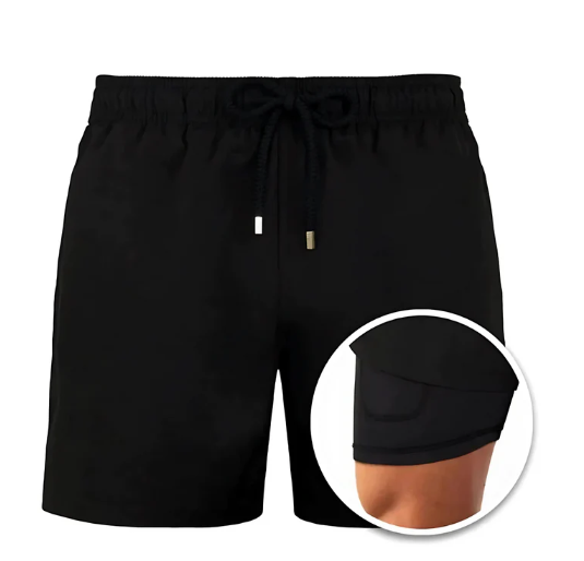 Elegantes bañadores cortos para hombre