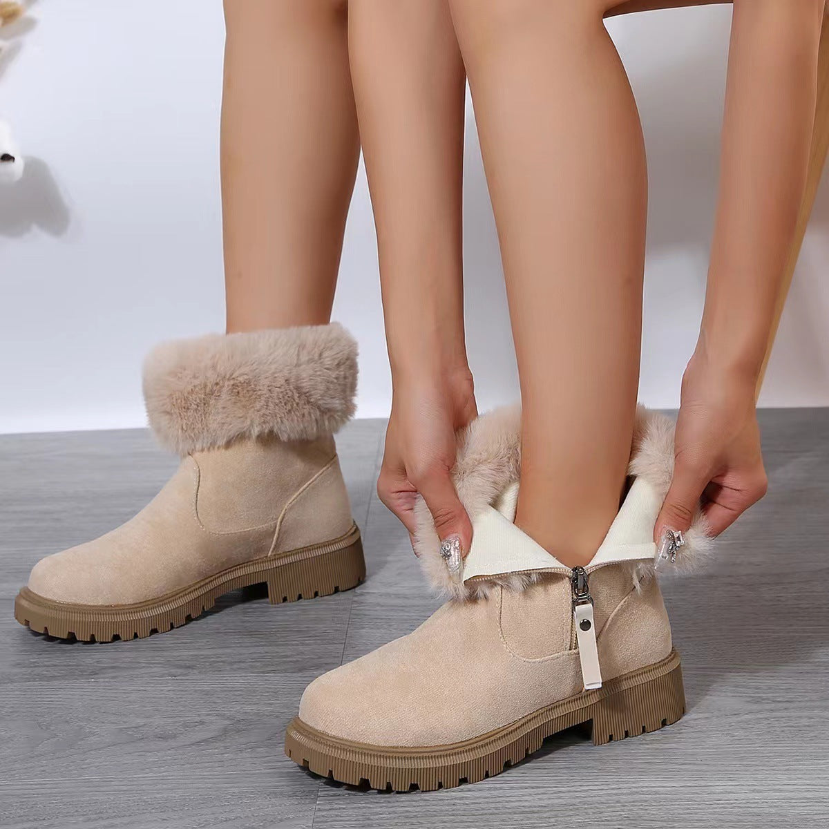 Botines de invierno para mujer