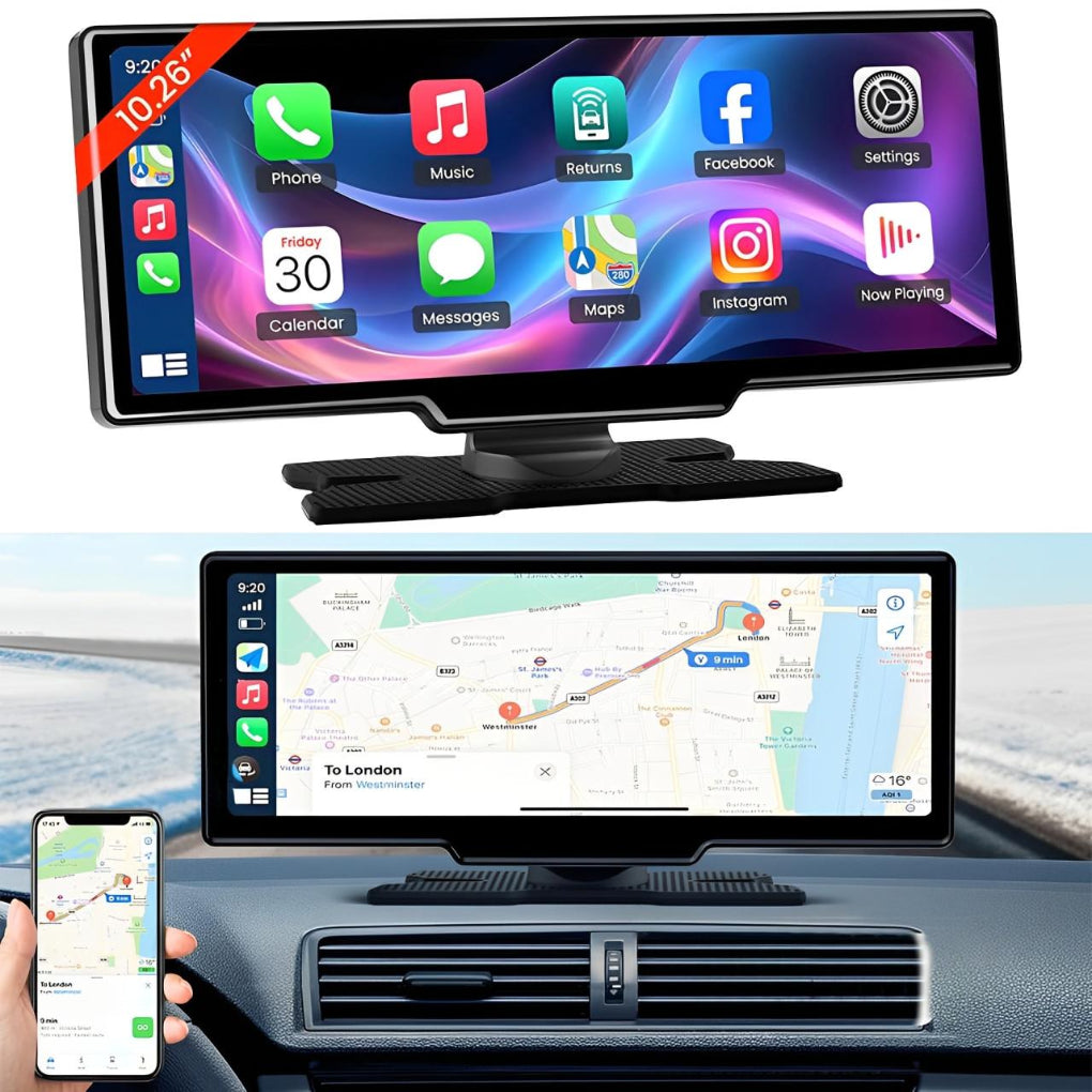 Ecran CarPlay Voiture zaxx
