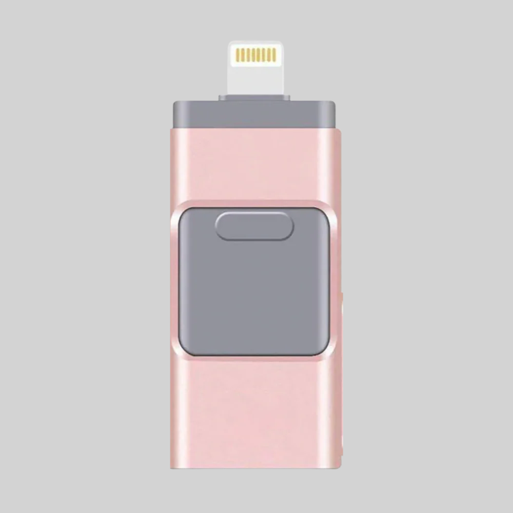 Unidad flash USB 4 en 1: solución de almacenamiento con múltiples conectores