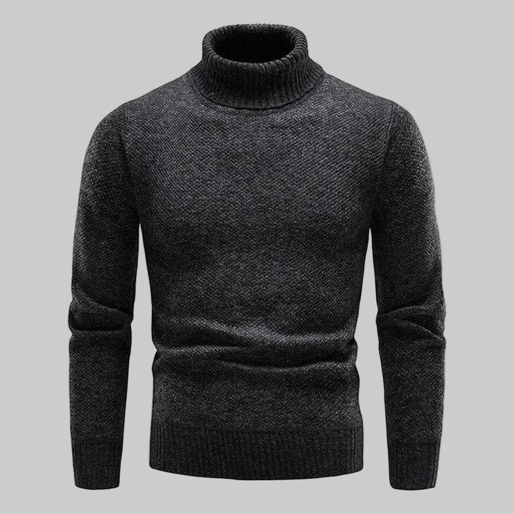 Suéter elegante de cuello alto