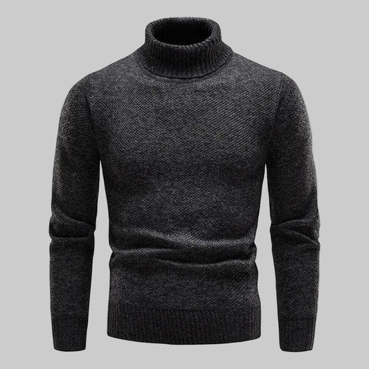 Suéter elegante de cuello alto