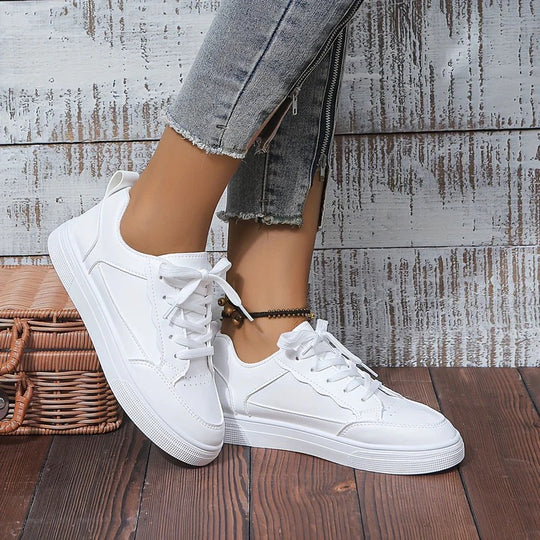 Zapatillas blancas para mujer