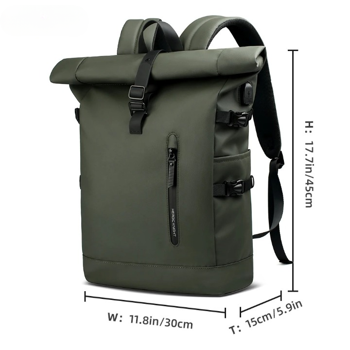 Bolsa y mochila para bicicleta 3 en 1