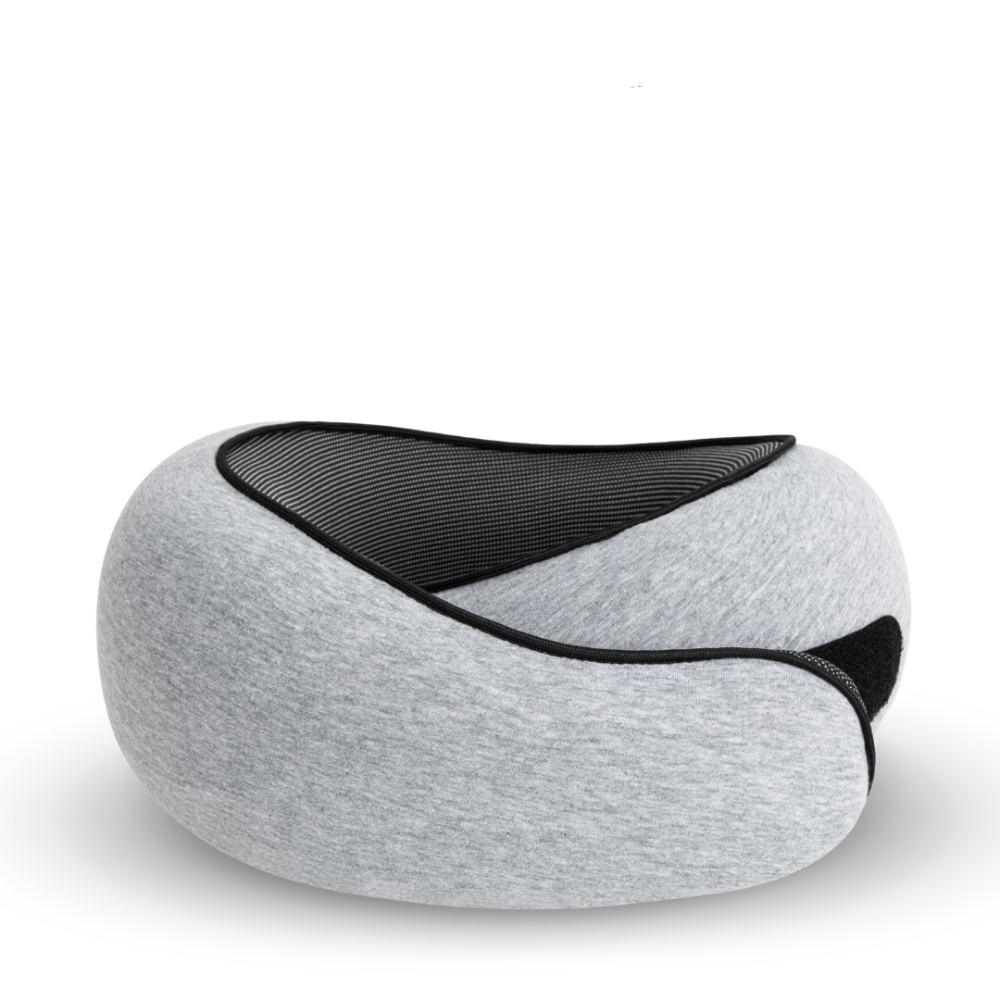 Almohada de Viaje de Espuma Viscoelástica con Soporte Ergonómico