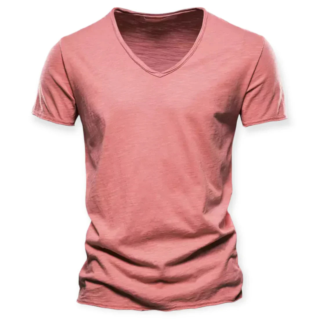Camiseta de hombre con cuello en V